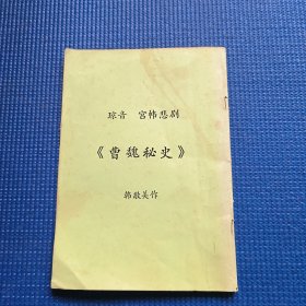 琼音：宫帏悲剧《曹魏秘史》