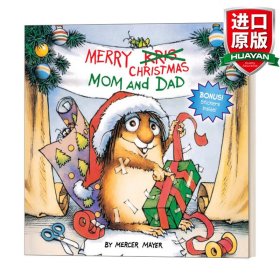 英文原版 Merry Christmas, Mom and Dad (Little Critter) 毛人小怪物系列：圣诞快乐，爸爸妈妈 英文版 进口英语原版书籍