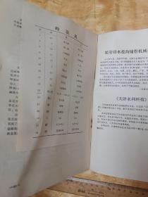 创刊号！！《天津水利科技》80年     16开80页