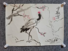 赵宇敏卡纸水墨画9