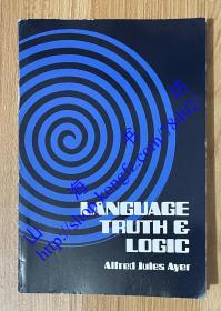 Language, Truth and Logic 语言、真理与逻辑