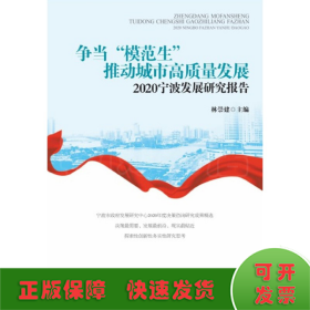 争当“模范生”推动城市高质量发展：2020宁波发展研究报告