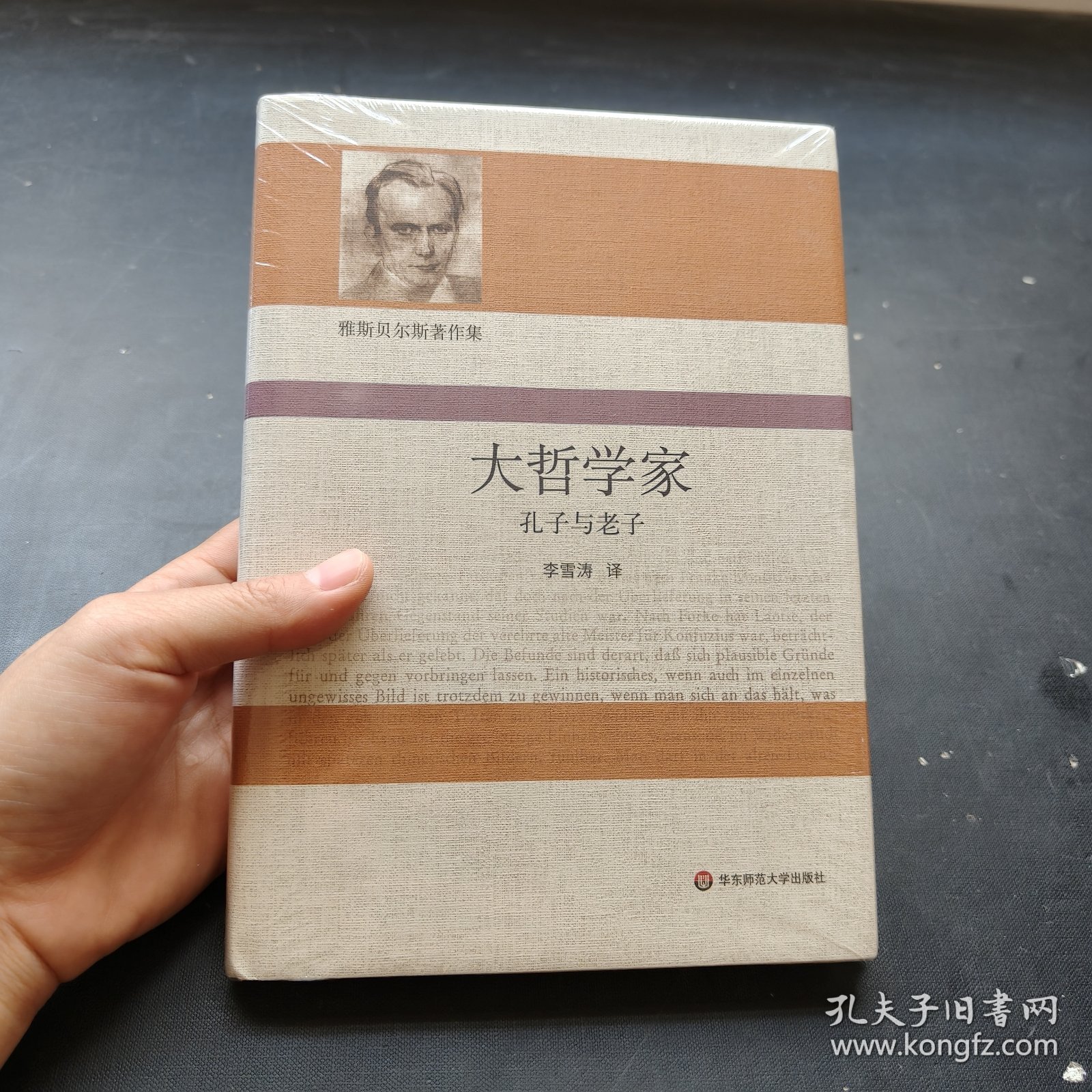 大哲学家：孔子与老子（雅斯贝尔斯著作集）