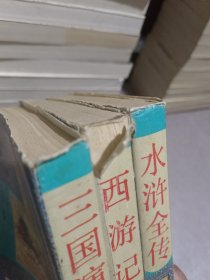 中国古典文学四大名著.三国演义 水浒全传 西游记 绘画本