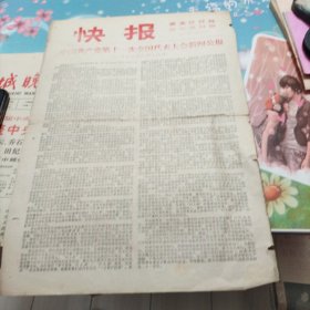快报 黑龙江日报哈尔滨日报快报 1977年8月20日 中国共产党第10一次全国代表大会新闻公报