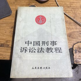 中国刑事诉讼法教程