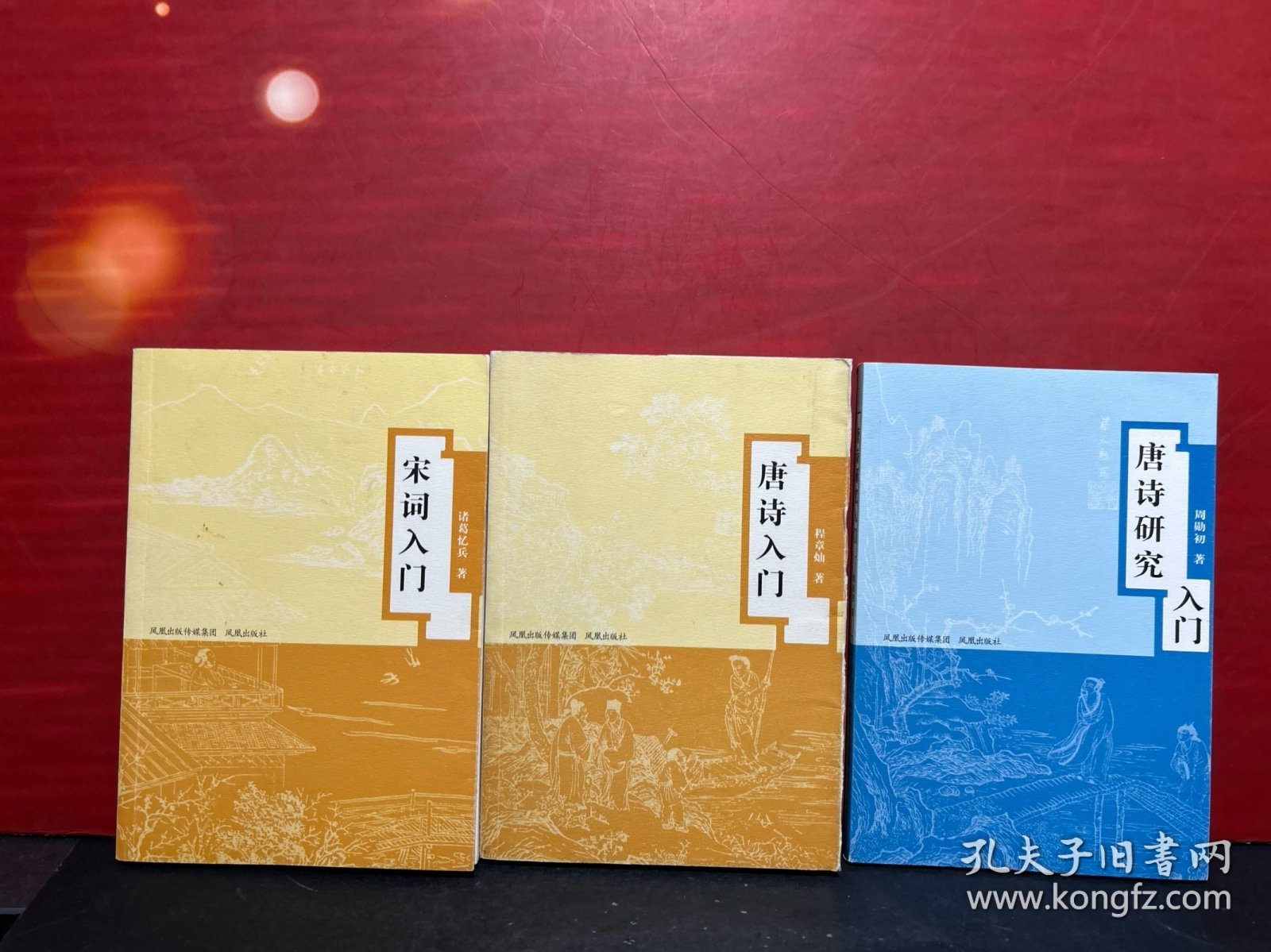 宋词入门+唐诗入门+唐诗研究入门（3册合售）