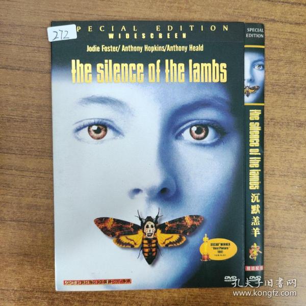 272影视光盘DVD：沉默的羔羊 一张碟片简装