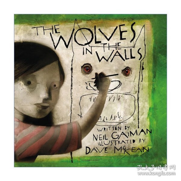 The Wolves in the Walls 墙壁里的狼 尼尔盖曼插画故事书 20周年纪念版