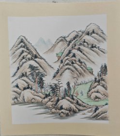 山水小品卡纸（1）