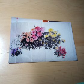 现代艺术照片–中国画·菊花