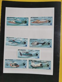 尼加拉瓜1988年 直升飞机 7全