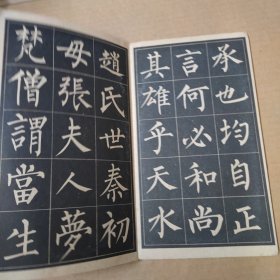 玄秘塔字帖（选字本）-20开 1962年一版一印