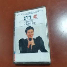 磁带 ： 김지애 골든  （朝鲜文）