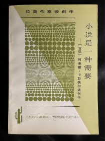 小说是一种需要：拉丁美洲文学丛书·拉美作家谈创作