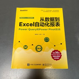 从数据到EXCEL自动化报表:POWER QUERY和POWER PIVOT实战 黄海剑大海 著  