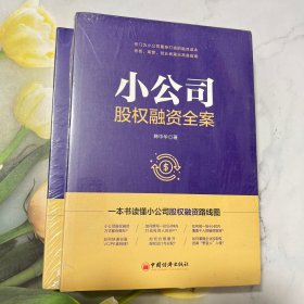 小公司股权融资全案