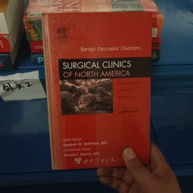 SURGICAL CLINICSOFNORTH AMERICA December2007 volume87 Nunber6英文原版正版精装