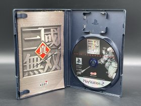 日本正版PS2游戏：真 三国无双 1-5  打包出  碟8新 箱说全 5的第二张碟中央有细微裂痕不影响使用