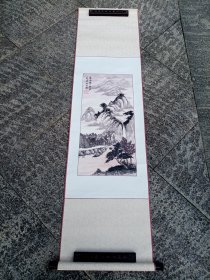 中国科学院武汉岩土力学研究所老教授杨安祥国画《春雨绵绵》，包快递发货。