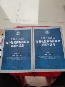 最高人民法院指导性案例裁判规则理解与适用·公司卷（第三版）（套装上下册）