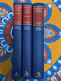 【William Shakespeare 研究】Shakespeare's Medical Language A DictionaryShakespeare and the Language of Food Shakespeare's Military Language 莎士比亚的医学语言辞典 莎士比亚的食物语言辞典 莎士比亚的军事语言辞典