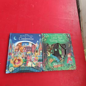 usborne peep inside a fairy tale Little Red Riding Hood+Cinderella 2本合售 精装 英文