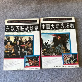 第二次世界大战史连环画库（一 ：中国大陆战场卷，二：东欧苏联战场卷）两册合售