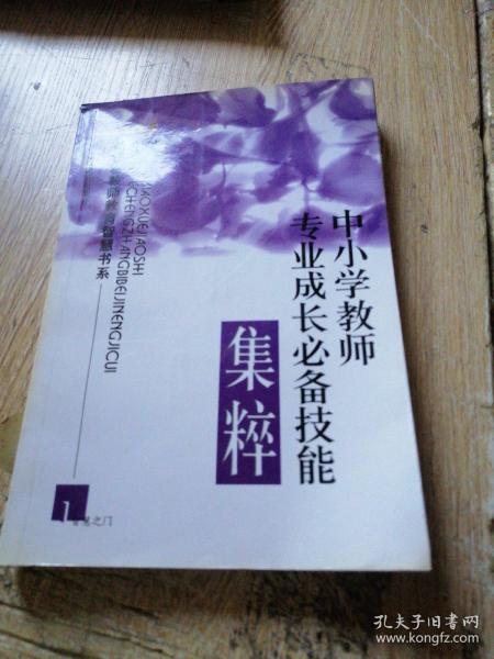 中小学教师专业成长必备技能集粹/新课程教师教育智慧书系