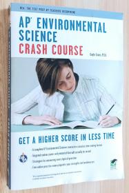 英文书 AP® Environmental Science Crash Course by Gayle Evans (Author)