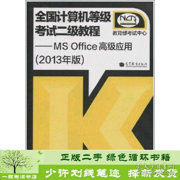 全国计算机等级考试二级教程：MS Office高级应用（2013年版）