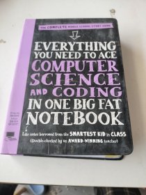 英文原版 Everything You Need to Ace Computer Science and Coding in One Big Fat Notebook 美国少年学霸超级笔记 计算机与编程 英文版 进口英语原版书籍