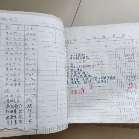 烟台老账本：牟平县玉林店公社张家庄【1964年，厚册】