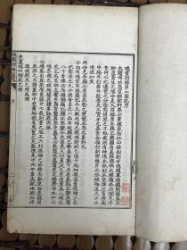 《鸿雪因缘图记》六册全一套。
精品 全图本 光绪十年上海点石斋石印，申报馆申昌书画室发兑， 线装白纸精印本，书封面撒金纸，原函红木书夹。