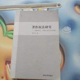 著作权法研究：国际条约、中国立法与司法实践