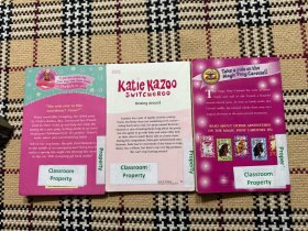 【英文儿童读物】Magic Pony Carousel + Katie Kazoo + Katie Prices Perfect Ponies （3本合售）插画本 品相自鉴