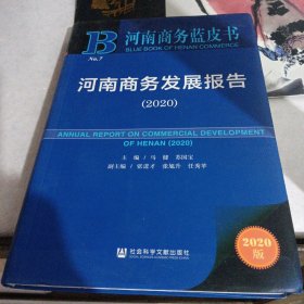 河南商务蓝皮书：河南商务发展报告（2020）