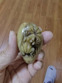 青蛙雕刻印章