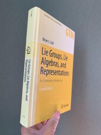 现货 英文版   Lie Groups, Lie Algebras, and Representations: An Elementary Introduction 李群、李代数及其表示