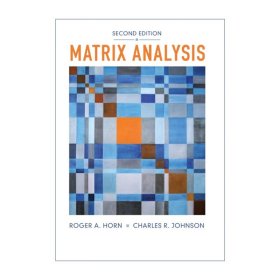 Matrix Analysis 矩阵分析 Roger A.Horn