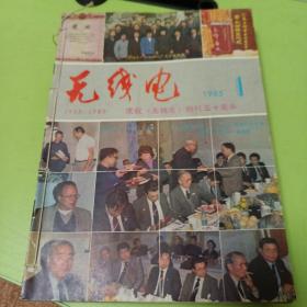 无线电杂志1985年全套12册   已装订一起