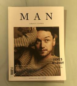 Man About Town 男装时尚杂志 Autumn/ Winter 2013-2014 秋冬刊 James McAvoy 借vogue