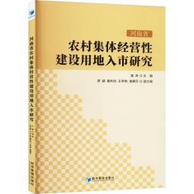 河南省农村集体经营建设用地入市研究 经济理论、法规 作者 新华正版