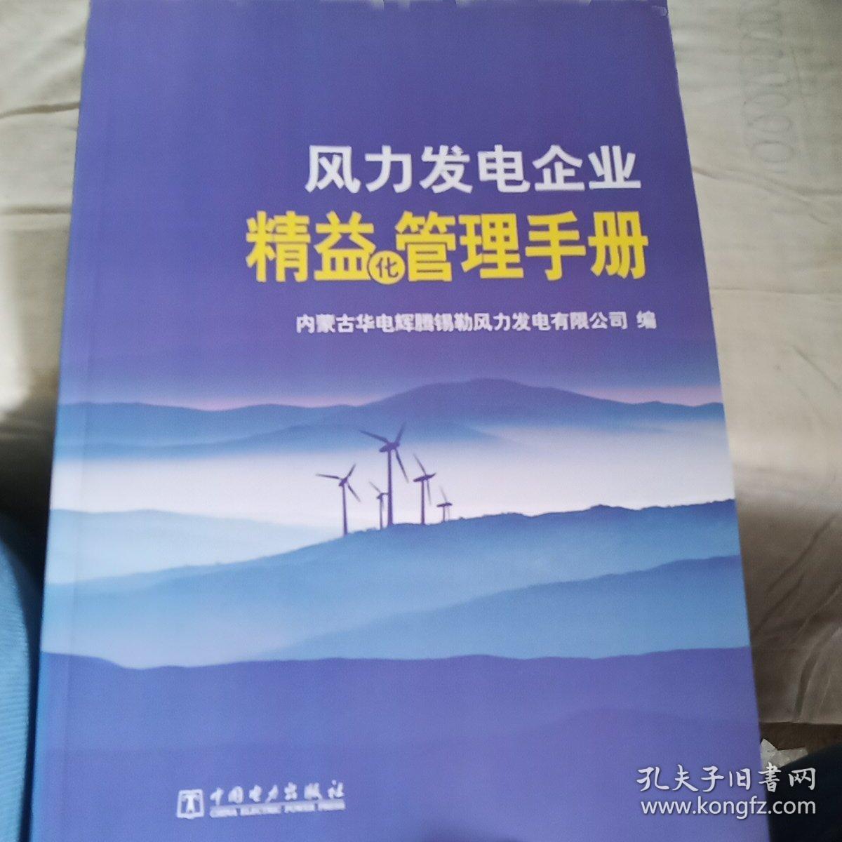 风力发电企业精益化管理手册
