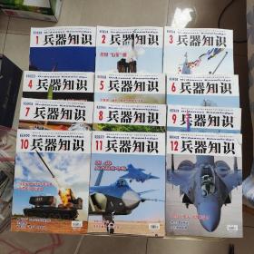 兵器知识【2020年第1-12期】每本都有海报和卡片（12本合售）