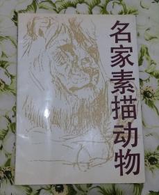 名家素描动物