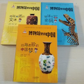 博物馆里的中国：揭秘消逝的文明、四海遗珍的中国梦、破译化石密码，三本合售