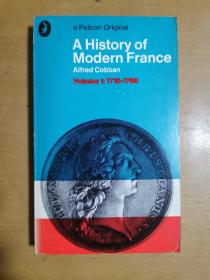 英文原版：a history
of modern france