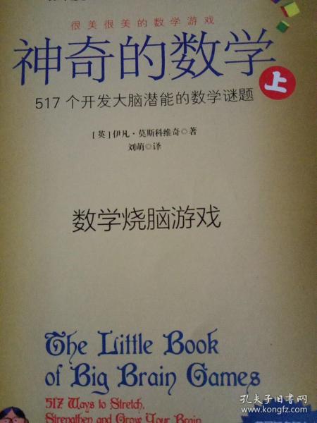 神奇的数学：517个开发大脑潜能的数学谜题(上)