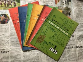 杂志类书籍：四川地方志通讯，1987年6本一套全，16开，双月刊